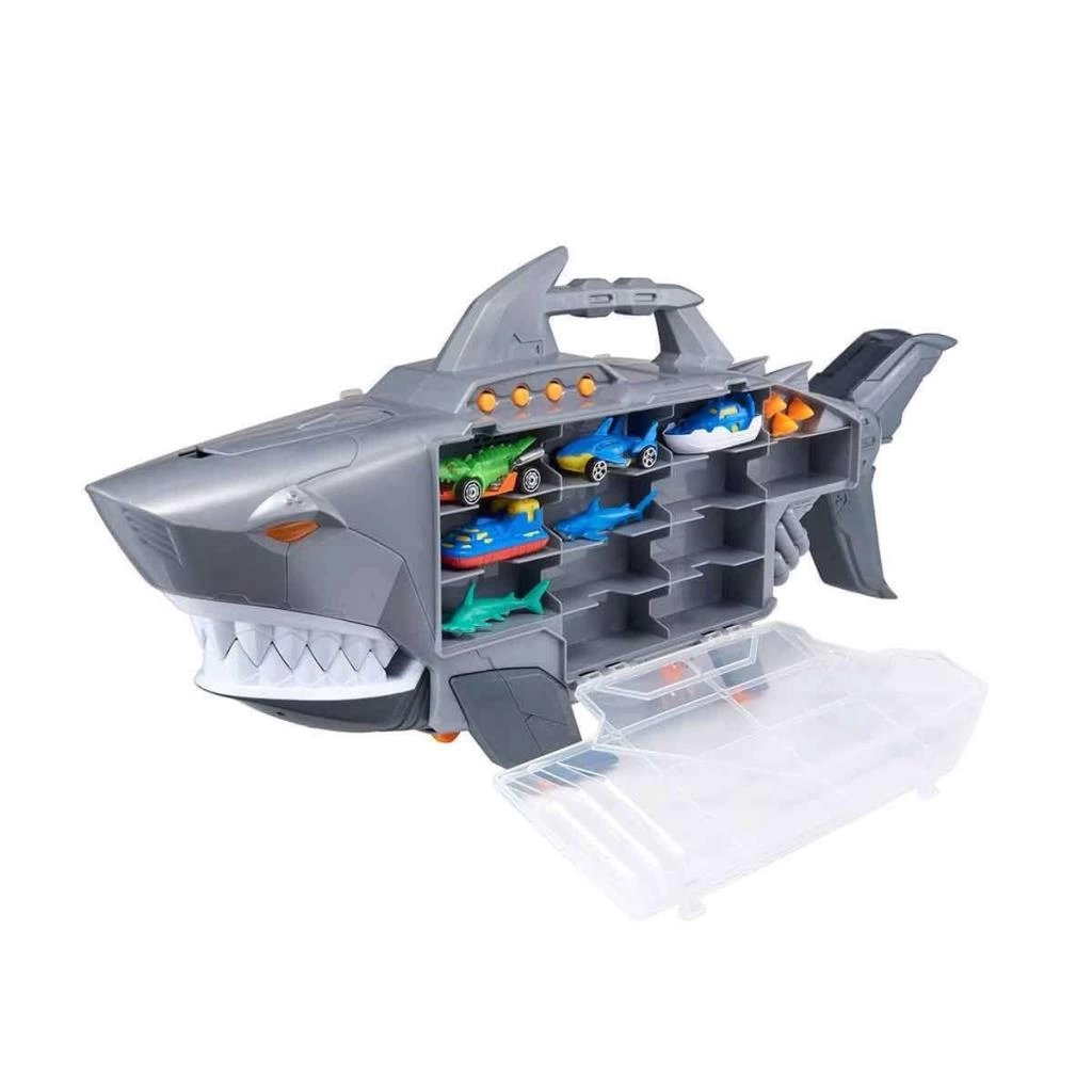 74461 Teamsterz Beast Machines Robo Shark Çantalı Transporter -Sunman - Görsel 4