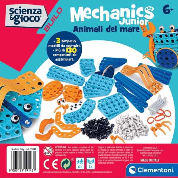 Çocuk 75059TR Mekanik Laboratuvarı - Deniz Hayvanları +6 yaş - Görsel 5