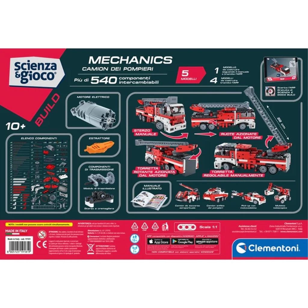 Çocuk 75068TR Mekanik Laboratuvarı - İtfaiye Aracı +10 yaş - Görsel 5