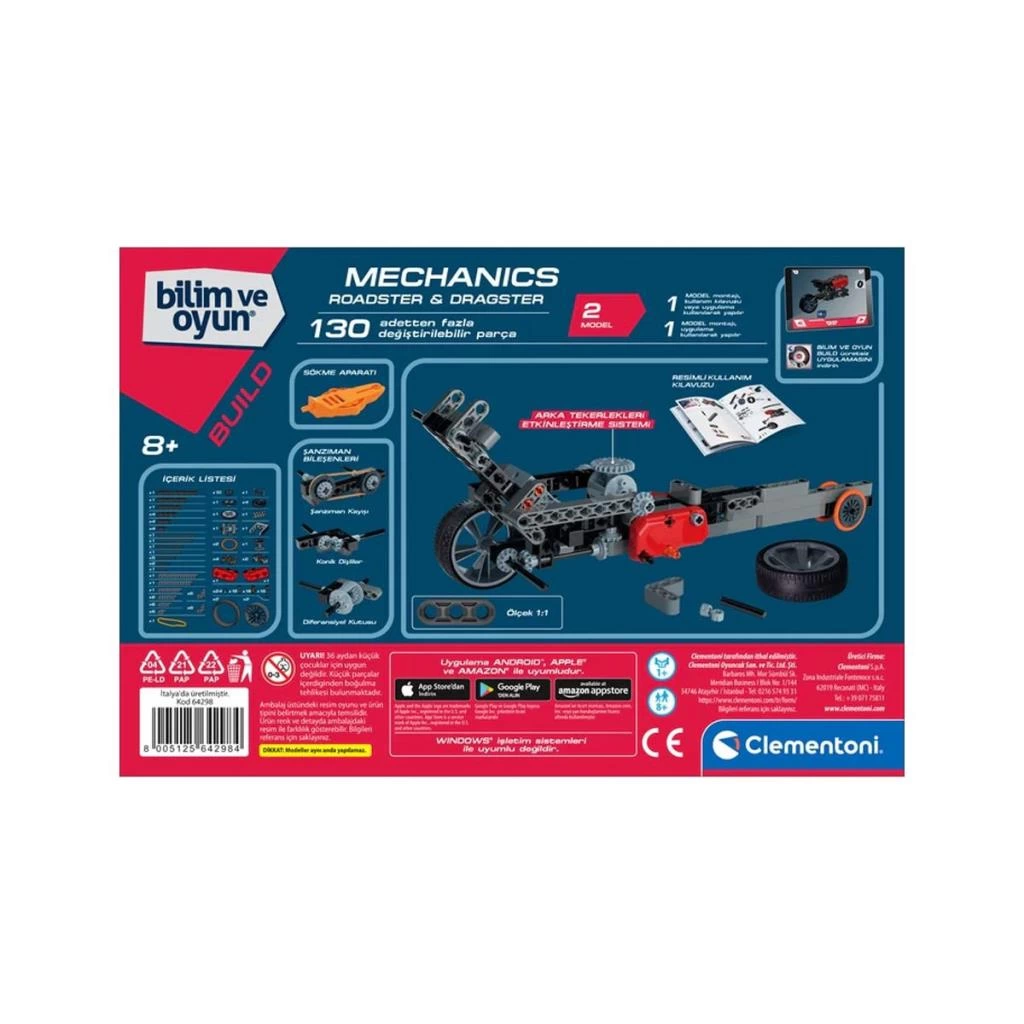 Çocuk 75079TR Mekanik Laboratuvarı - Roadstar ve Dragstar +8 yaş - Görsel 3