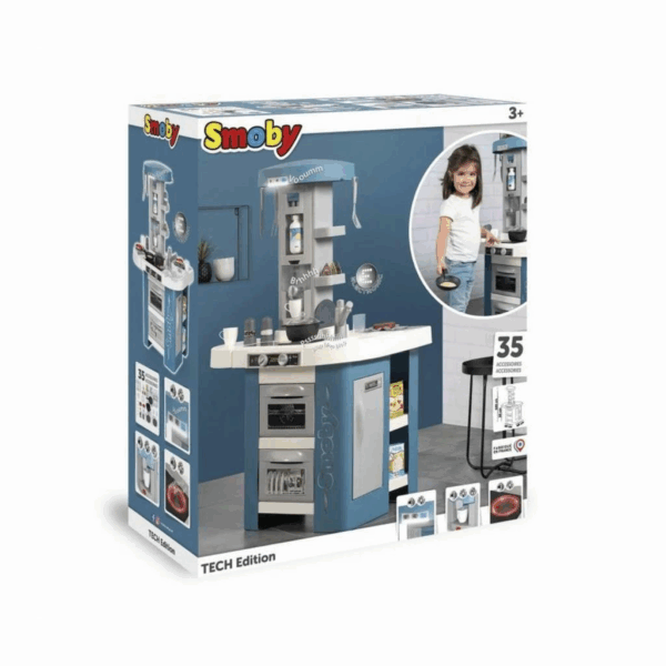 Çocuk 7600311052 Tech Edition Mutfak -Smoby