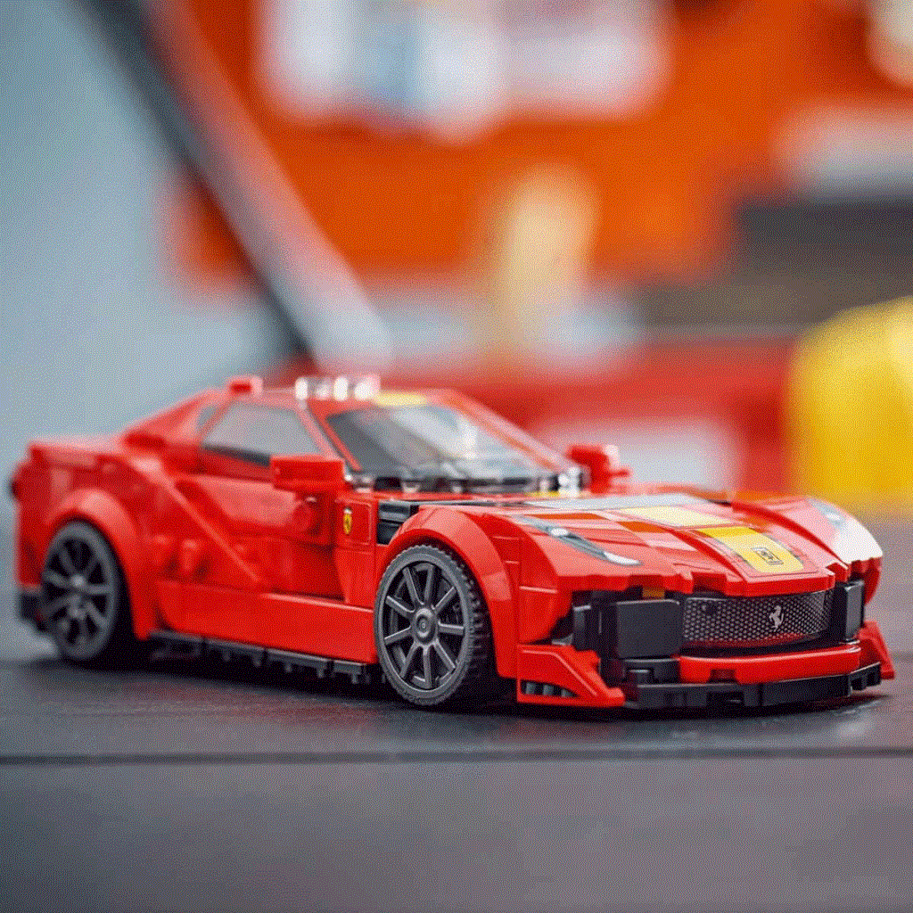 76914 ® Speed Champions - Ferrari 812 Competizione 261 parça +9 yaş - Görsel 3