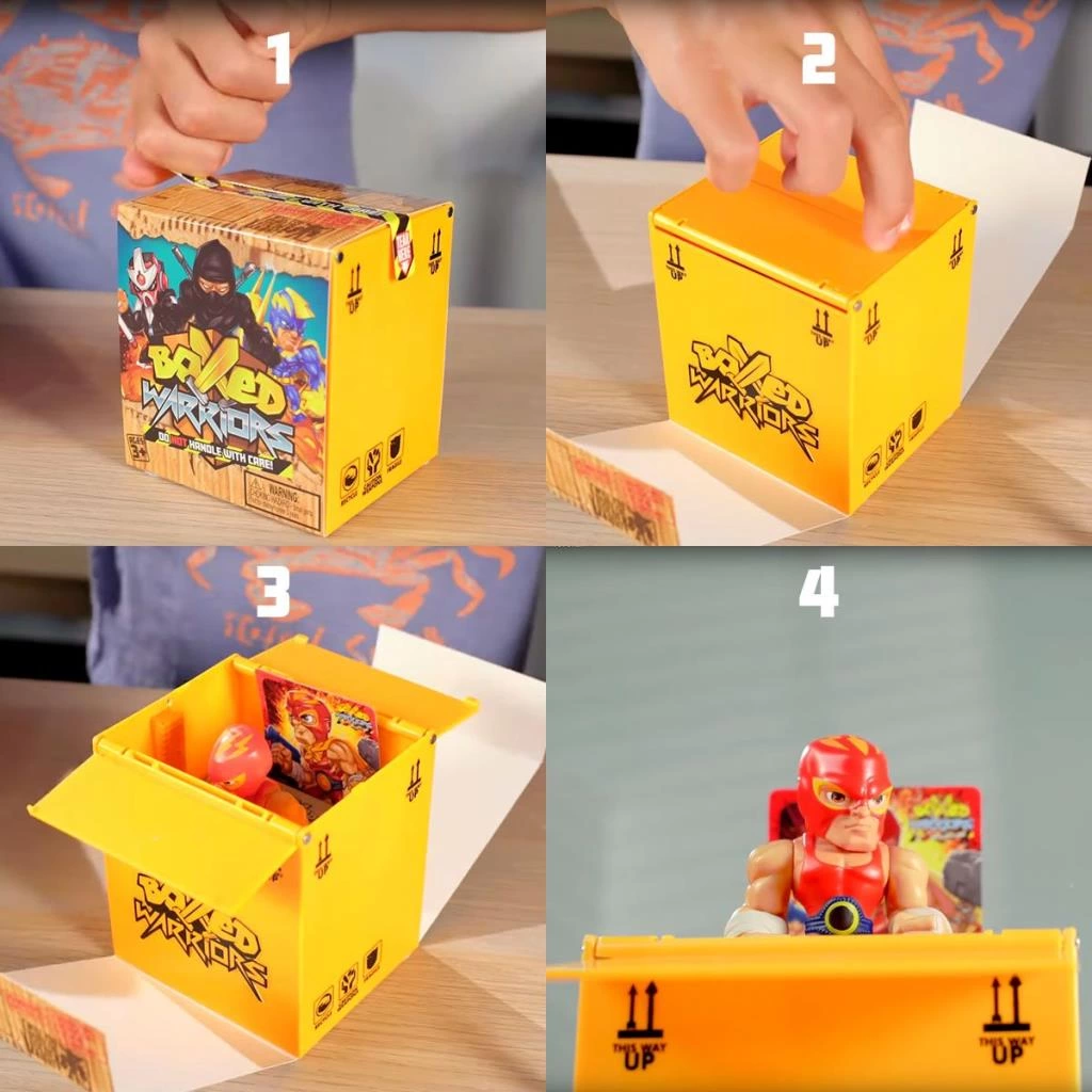 78372 Necotoys, Boxed Warriors Dövüşçüler Sürpriz Paket - Görsel 4