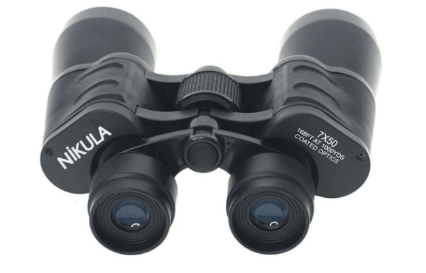 7x50 Kauçuk Kaplamalı Mavı Cam Mercekli Dürbün - Görsel 5