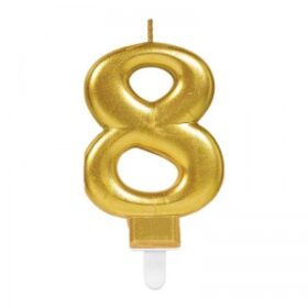 8 Rakam Mum Gold Renk (K0)