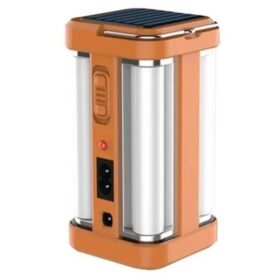 80 Ledli Süper Güçlü Güneş Enerjisi İle Şarj Olabilen Solar Lamba Asılabilir Işıldak HG-1664 (K0)