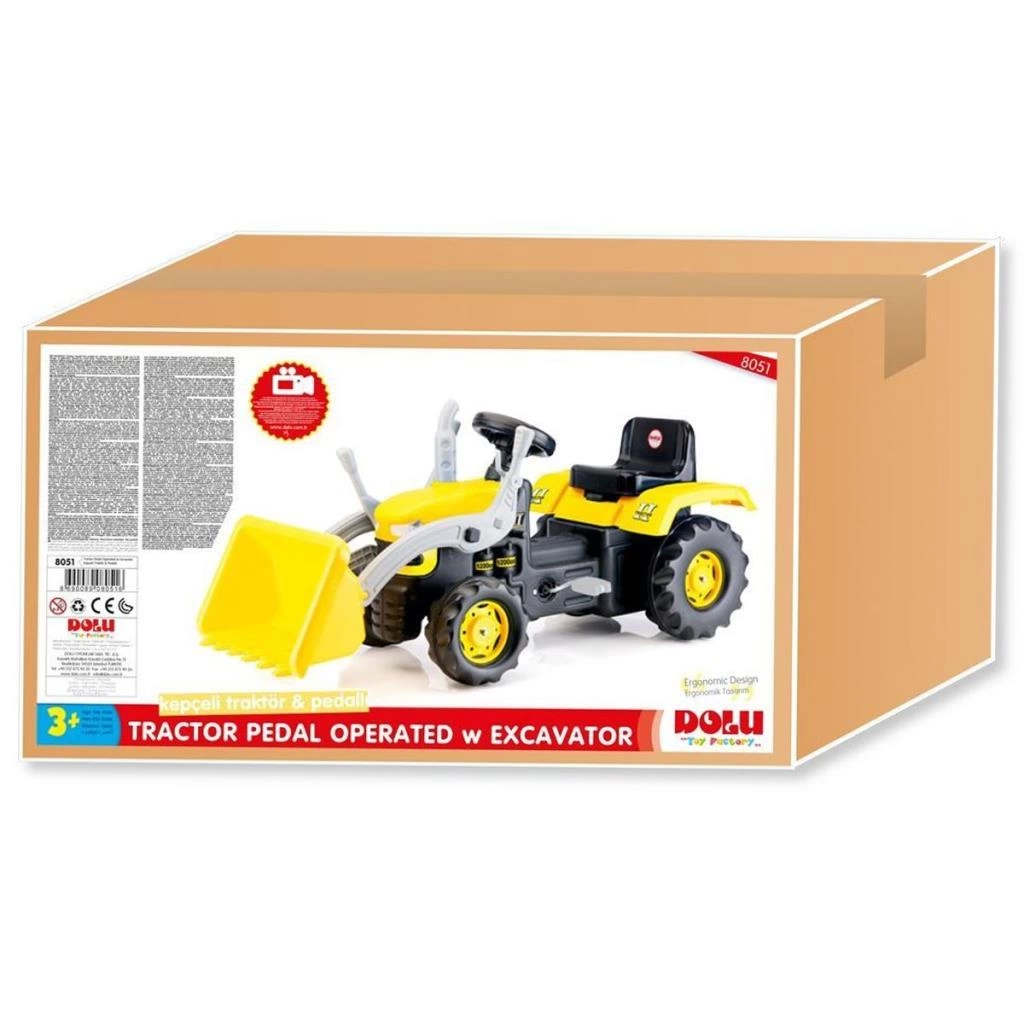 8051 Kepçeli Traktör Pedallı -Dolu - Görsel 5
