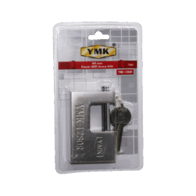 80MM GRİ KAYAR MİLLİ ASMA KİLİT (K0)