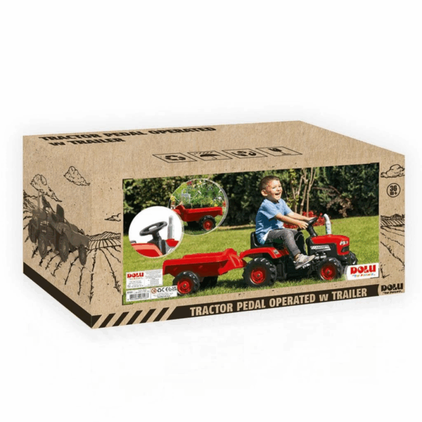 8153 Römorklu Pedallı Traktör -Dolu - Görsel 2