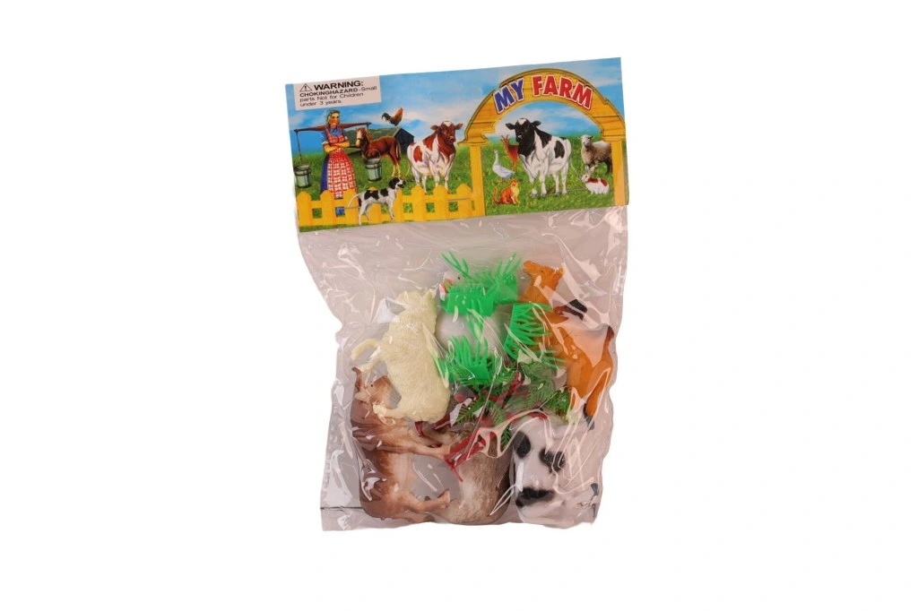 828-45 PVC DE ÇİFTLİK HAYVANLARI SETİ 72 - Görsel 2