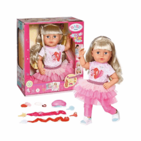 Saç Şekillendirilebilir Bebek – Eğlenceli ve Gerçekçi Oyuncak