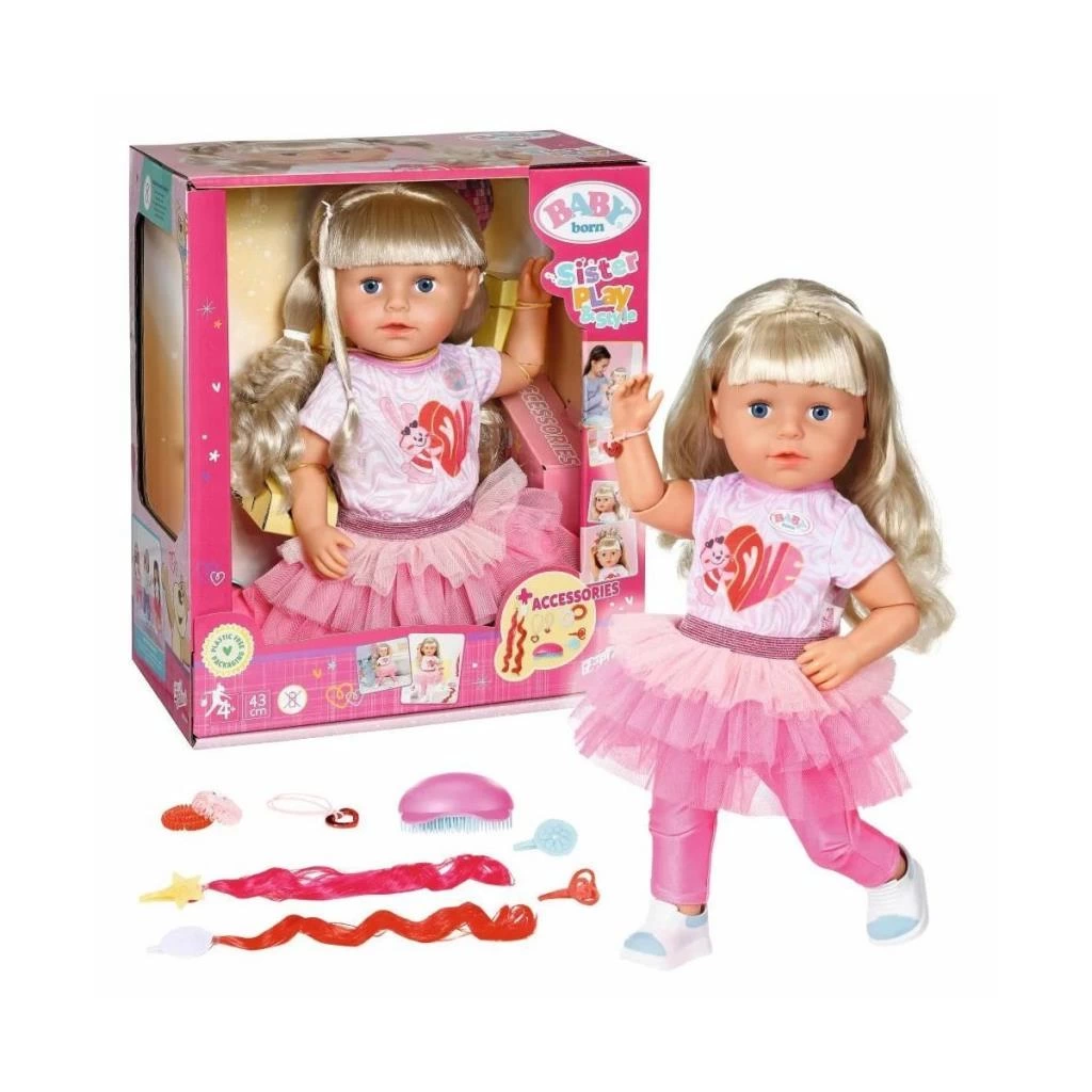 Saç Şekillendirilebilir Bebek – Eğlenceli ve Gerçekçi Oyuncak