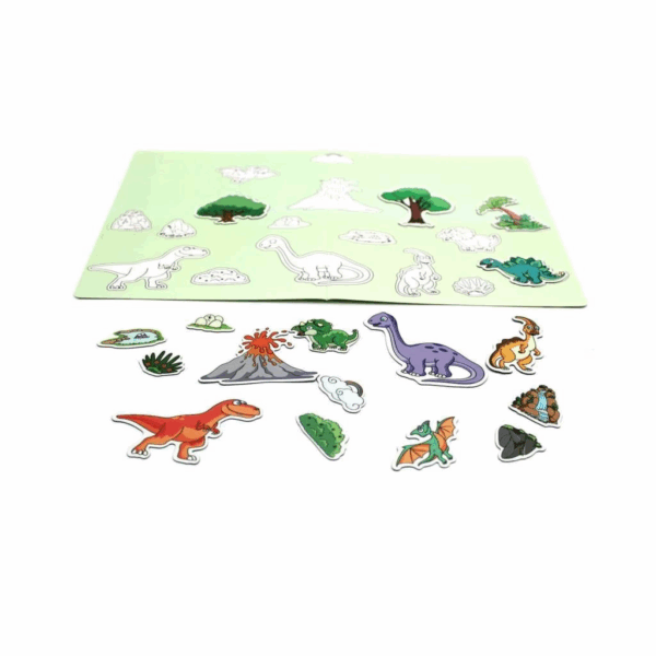 Çocuk 83915 Dino World Manyetik Hikaye Oluşturma - Görsel 2