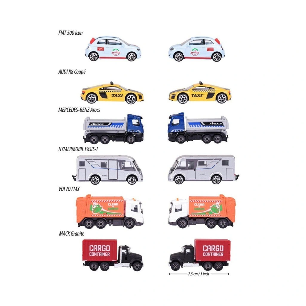 8503000002 City Premium Vehicles 6-asst - Görsel 3