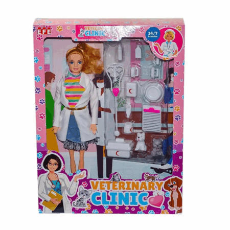 Çocuk 875 Veteriner Bebek-Efe Toys