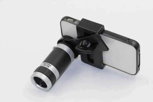 8x18 Zoom Teleskop Telefon Kamera Lensi Mini El Dürbünü - Görsel 7