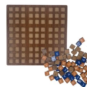 9 Bölümlü Ahşap Sudoku Eğitici Oyun Seti (K0)