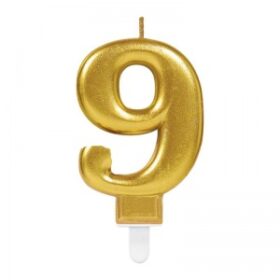 9 Rakam Mum Gold Renk (K0)