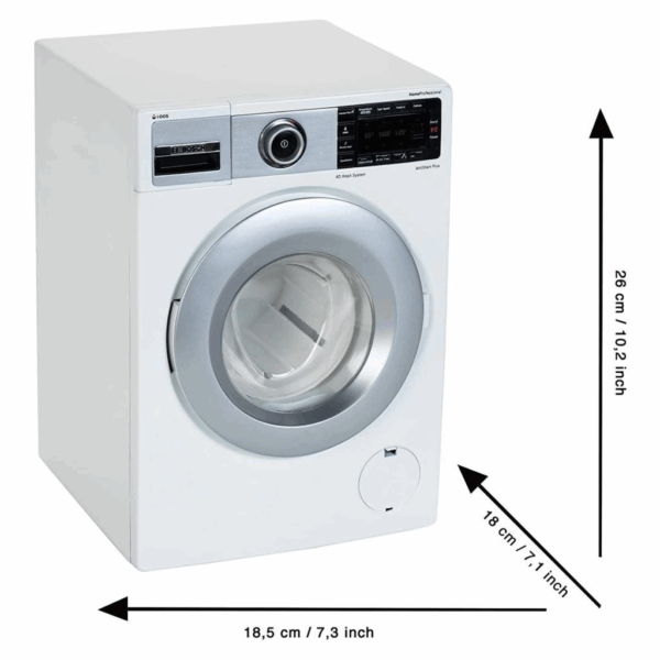 Çocuk 9213 Bosch Oyuncak Sesli Işıklı Çamaşır Makinesi - Görsel 4