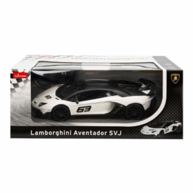 Çocuk 96010 Uzaktan Kumandalı Lamborghini Aventador SVJ Işıklı Araba 34 cm -Sunman