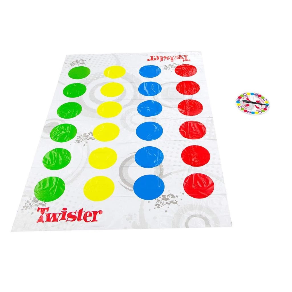 Renkli Zeminli Twister Oyunu Ailece Eğlenceli Aktivite ve Fiziksel Gelişim Desteği - Görsel 2