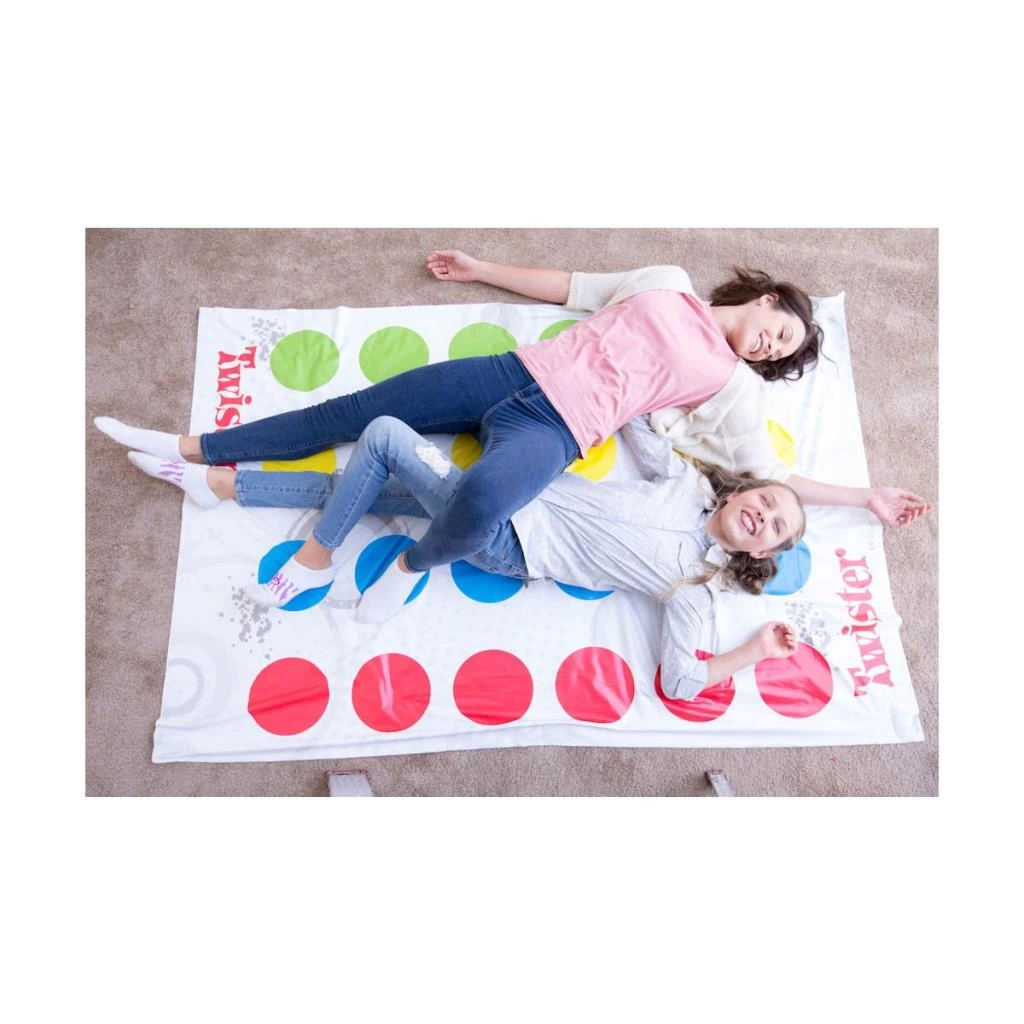 Renkli Zeminli Twister Oyunu Ailece Eğlenceli Aktivite ve Fiziksel Gelişim Desteği - Görsel 5