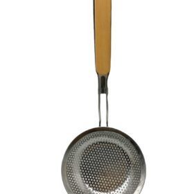 AHŞAP SAPLI  METAL KEVGİR (K0)
