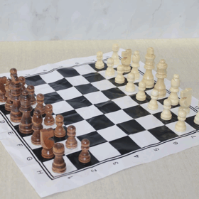 Ahşap Satranç Taşı 9 Cm Alk2603