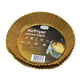 AİR FRYER 25 ADET  YUVARLAK - 20CM KAĞIT PİŞİRME KALIBI (K0)