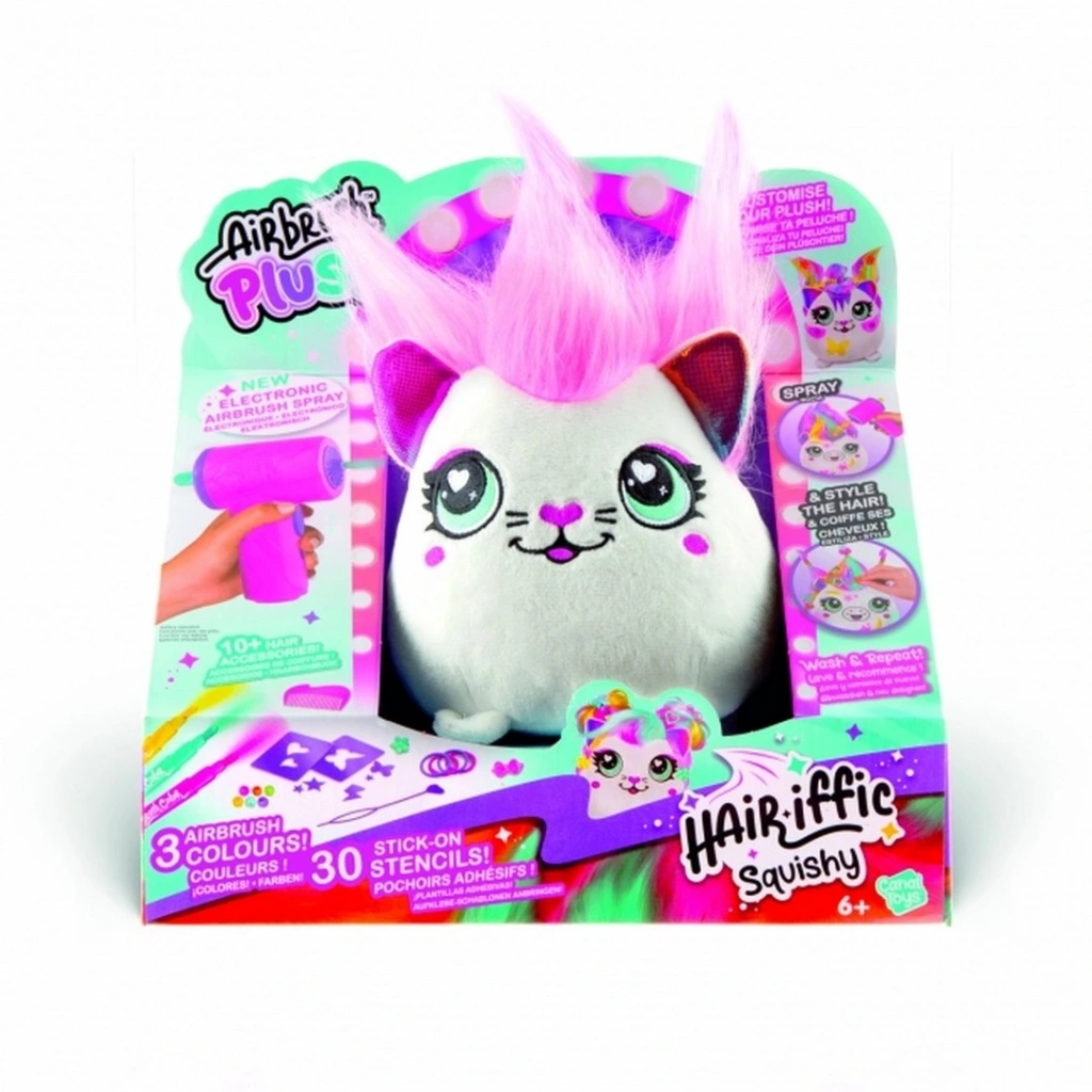 Airbrush Peluş Saç Hobi Set - Görsel 3