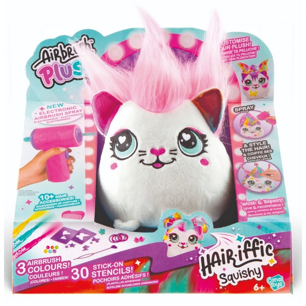 Airbrush Peluş Saç Hobi Set - Görsel 4