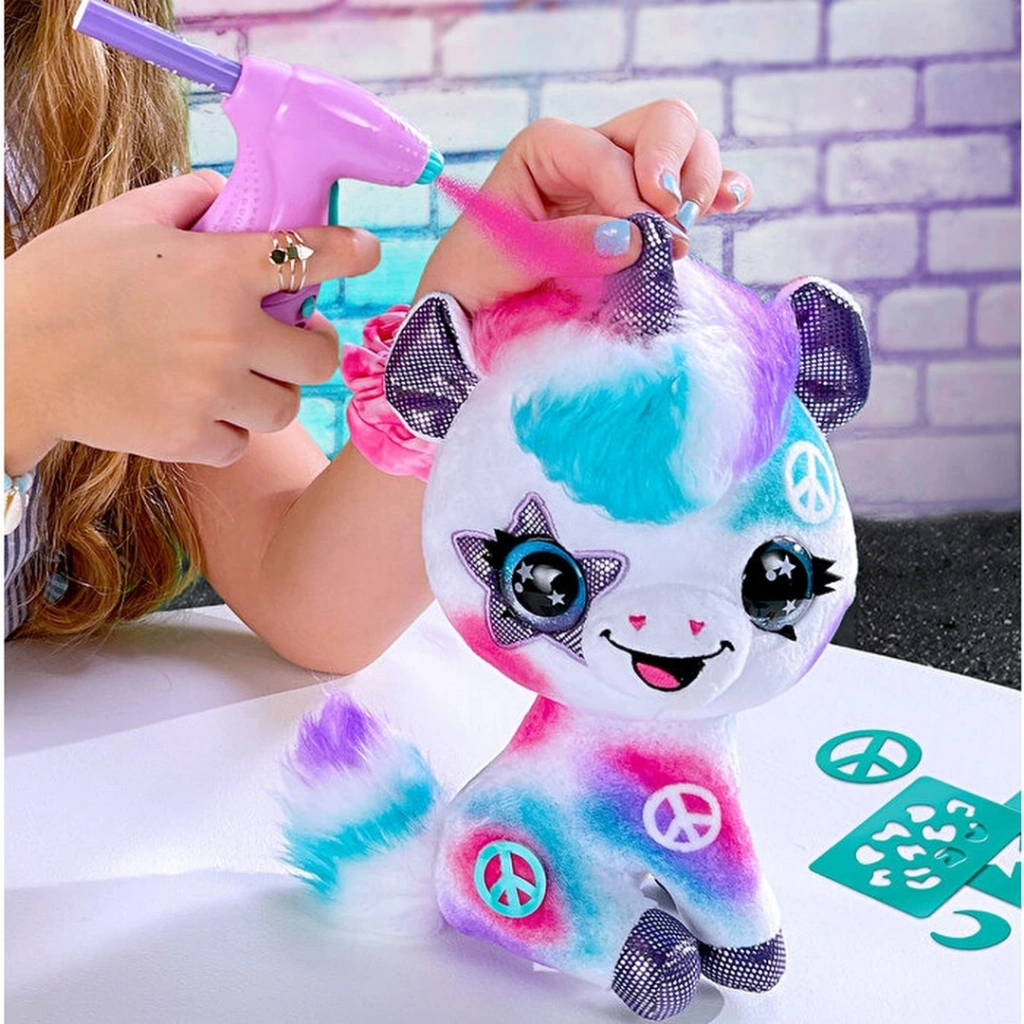 Airbrush Plush Peluş Unicorn - Görsel 2
