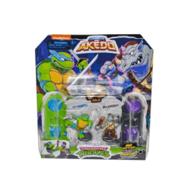 AKT00100 Akedo Leonardo ve Rocksteady 2li TMNT - 15244