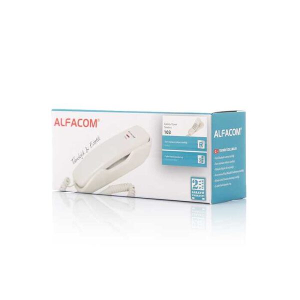 Alfacom 103 Duvar Tipi Telefon (K0) - Görsel 5
