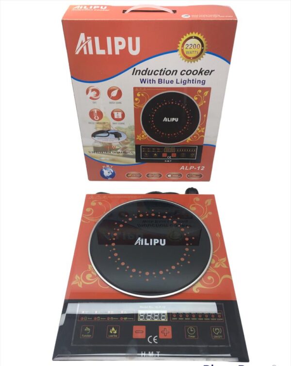 ALP-12 DİJİTAL TEKLİ ELEKTRİKLİ OCAK 2200W (K0)