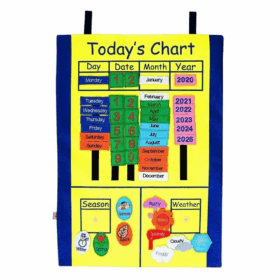 Çocuk AND-5121 Takvim Cırtlı Pano -Anadolu Oyuncak