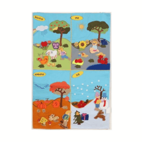 Çocuk AND-5125 Dört İşlem Cırtlı Pano -Anadolu Oyuncak