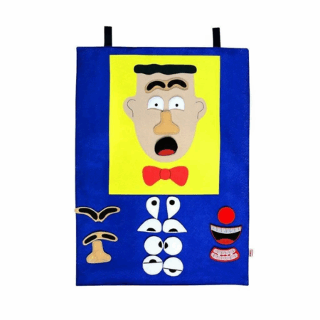 Çocuk AND-9170 Yüz İfadeleri -Erkek Cırtlı Pano -Anadolu Oyuncak