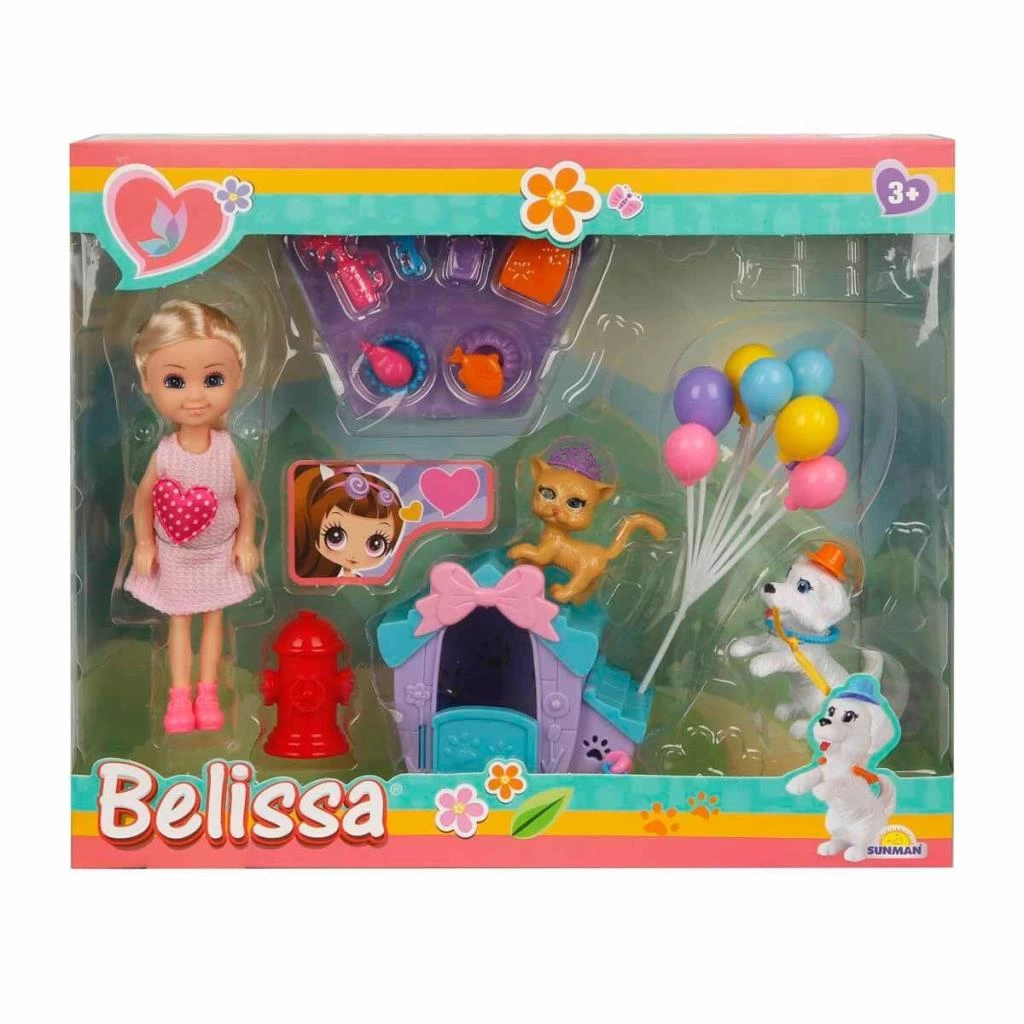 Anne ve Sevimli Dostlar Bebek Seti Çocuklar İçin Eğitici ve Eğlenceli Oyun Arkadaşı - Görsel 3