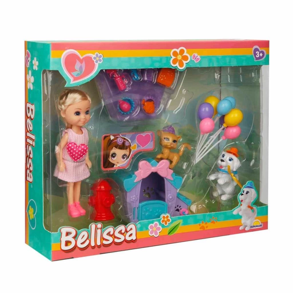 Anne ve Sevimli Dostlar Bebek Seti Çocuklar İçin Eğitici ve Eğlenceli Oyun Arkadaşı - Görsel 4