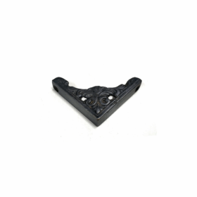 Antika Tarz Dekoratif Pirinç Köşe Süsü - 58x58 Mm, Oksit