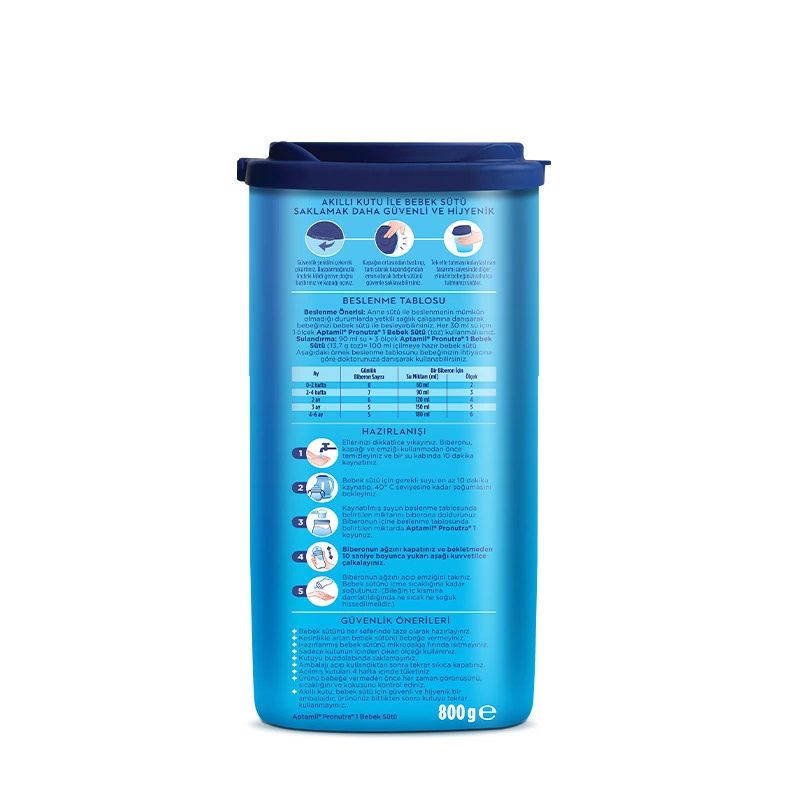 Aptamil Bebek Sütü Maması No1 0-6 Ay 800 Gr - Görsel 5