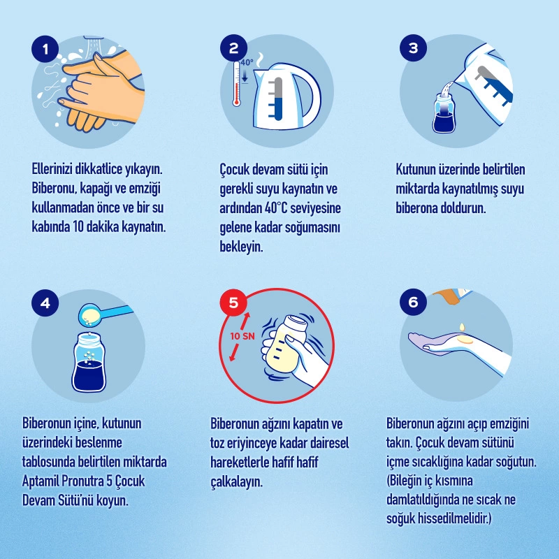 Aptamil Çocuk Devam Sütü 2 Yaş+ 800 Gr İki Yaş ve Üzeri İçin - Görsel 2