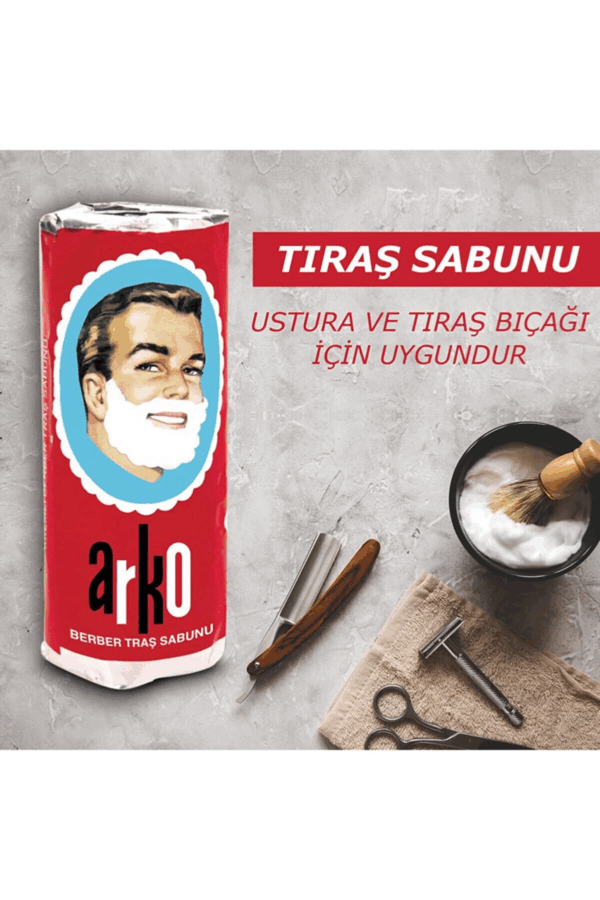 Arko 12'li Tıraş Sabunu 12x75 Gr - Görsel 2