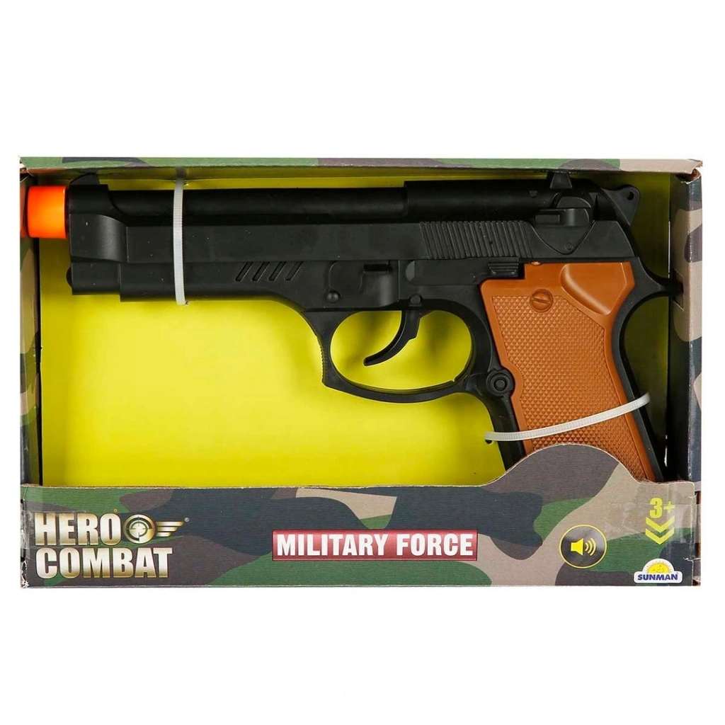 Asker Oyuncak Sesli Tabanca - Görsel 3