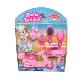 Çocuk ASL-1030 King Toys, Asel'in Tatil Seti ve Scooterı