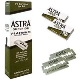 ASTRA JİLET YEŞİL 1 KUTU İÇİNDE 20 KÜÇÜK PAKET VE HER PAKETTE 5 JİLET VAR -  TOPLAM 100 JİLET (K0)