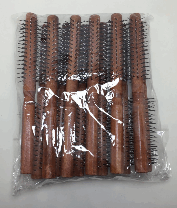 Astra Rd-557 Koyu Ahşap Renk Saç Fırçası Tarak - Görsel 2