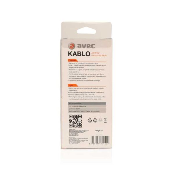 Av W102 Usb-IP4/4S 1m Kablo (K0) - Görsel 4