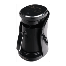 AWOX SPARKLİNG KROM - PLASTİK TÜRK KAHVE MAKİNESİ 4 FİNCAN KAPASİTELİ 450-500W (K0)